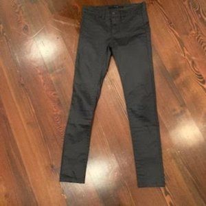 shiny black joes skinny jeans